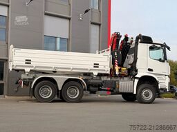 Mercedes-Benz Arocs 3348 AK 6x6 Krankipper mit Fassi F195A2.24