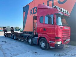 Scania R 490 8x4 + Släpet Smemax 2 axel FOREST MACHINE...