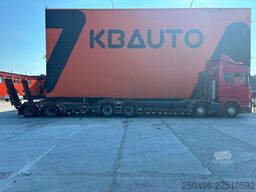 Scania R 490 8x4 + Släpet Smemax 2 axel FOREST MACHINE...