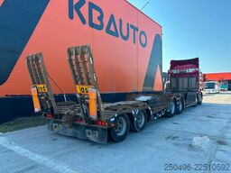 Scania R 490 8x4 + Släpet Smemax 2 axel FOREST MACHINE...