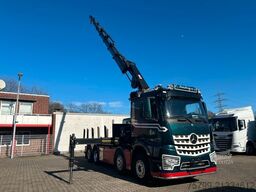MERCEDES-BENZ 3253 + HIAB 302 Kran 8x2-4 HAD ALLRAD