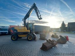 VOLVO Mobilbagger EW140C Lehnhoff HS10 Hammer-Scherenh