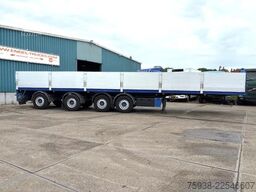 KWB KWB P-504-STI-H 4-AXLE FLATBED TRAILER (SAF AXL...