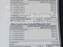 MAN TGS 41.480 / 8x6 / Manual / full Steel / Mulde