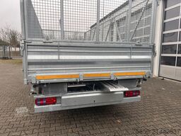 Möslein TTD 19 AB  19 t Tandemkipper Tieflader, BreitbereifungGitteraufsatz