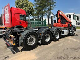 MAN TGS 35.400 8x4 TRIDEM HOOKLIFT T22 + CRANE PALF...