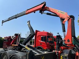 MAN TGS 35.400 8x4 TRIDEM HOOKLIFT T22 + CRANE PALF...