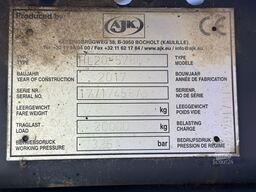 Scania G450 6x4 HAAKSYSTEEM AJK 20T - 5760mm - 3m90 WB...