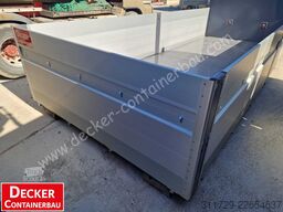 Decker Containerbau 3 Seiten Aluklappbar Plattform 6000 mm
