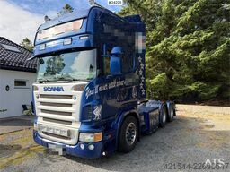 Scania R500 6x2 truck with onspot and reupholstered cabin