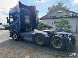 Scania R500 6x2 truck with onspot and reupholstered cabin