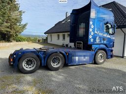 Scania R500 6x2 truck with onspot and reupholstered cabin