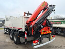 Volvo FM 420 6x4 BAUSTOFF + KRAN PALFINGER PK18502 SH...