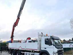 Volvo FM 420 6x4 BAUSTOFF + KRAN PALFINGER PK18502 SH...