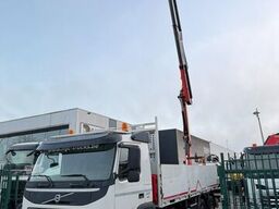 Volvo FM 420 6x4 BAUSTOFF + KRAN PALFINGER PK18502 SH...