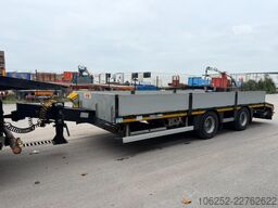 FAYMONVILLE MAX Trailer 2-AXES LOWLOADER 21T - ALU RAMPS - ...