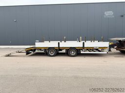 FAYMONVILLE MAX Trailer 2-AXES LOWLOADER 21T - ALU RAMPS - ...
