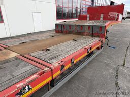 Kässbohrer LB3E  3 Achs Satteltieflader, komplett überfahrbar