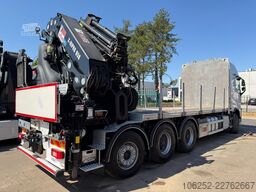 Volvo FH 420 8x4 PRITSCHE + (31m!) KRAN HIAB 858 E-7 ...