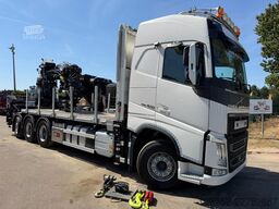 Volvo FH 420 8x4 PRITSCHE + (31m!) KRAN HIAB 858 E-7 ...