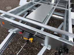 Humbaur 3-Seitenkipper HTK 3000.31 Alu, mit Blechaufsatz, 3140 x 1750 x 350 mm, 3,0 to.