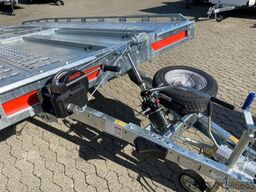Brian James Trailers T Transporter, 231-4520-35-2-12, 4500 x 2000 mm, 3,5 to. kippbar mit Auffahrrampen