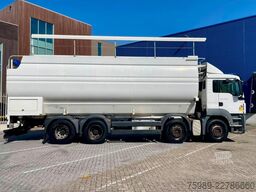MAN TGS 35.400 8x4 TSCI auger, RETARDER,   6 COMPAR...