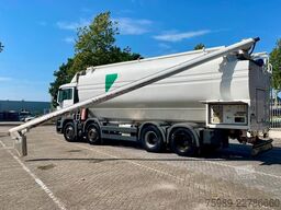 MAN TGS 35.400 8x4 TSCI auger, RETARDER,   6 COMPAR...