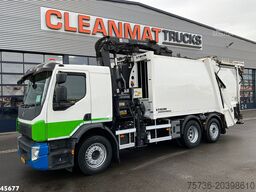 Volvo FE 280 Euro 6 Hiab 21 Tonmeter laadkraan Just 1...