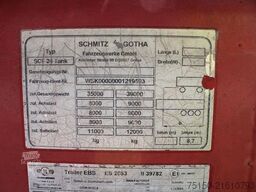 SCHMITZ CARGOBULL SCF 24 30 TANK - ADR/GGVS - 20 + 30 Fuß Nr.: 593