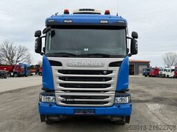 SCANIA G450 8x4 Pritsche mit Kran Palfinger PK76002 EH