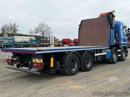 SCANIA G450 8x4 Pritsche mit Kran Palfinger PK76002 EH