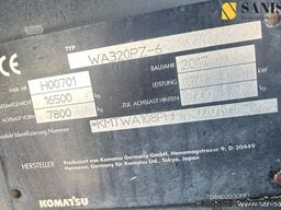 KOMATSU WA 320PZ-6/Klima/ZSA/Schaufel/SW