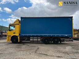 MERCEDES-BENZ Actros 2543/Scheibe Gardienen/Edscha Verdeck