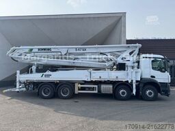 MERCEDES-BENZ Arocs3546B 8x4 E6 GSR Schwing S47SXIII Easy-Flex