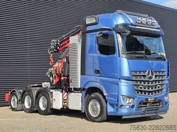 Mercedes-Benz 3353 8x4 / FASSI 71  T/M + JIB / CRANE / KRAN