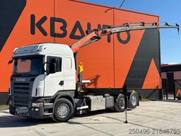 Scania R 420 6x2 PK 18002 / PALFINGER T 17 ton / L=470...