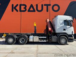 Scania R 420 6x2 PK 18002 / PALFINGER T 17 ton / L=470...