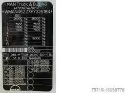 MAN 26.340 6x2 TGM Zöller Medium XL 22/ Euro6