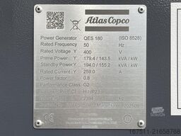 Atlas Copco QES 180 CUD 50HZ 400V 3PH CE