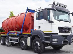 MAN TGS 35.400 8x4 E5 / HYVA HOOK LIFT 32.56