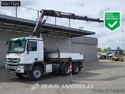 Mercedes Actros 2644 6X4 HIAB 244 EP-5 HIDUO Kran Crane ...