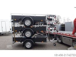 Saris schwarzer Anhänger Aluminium 1300kg gebremst