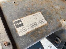 MERCEDES-BENZ 816 Atego Koffer*LBW*3 Sitze*Manuell*Blatt/Blatt