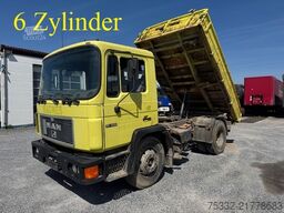 MAN 12.222 Kipper Blatt Meiller 3 Seiten AHK