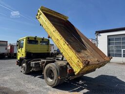 MAN 12.222 Kipper Blatt Meiller 3 Seiten AHK