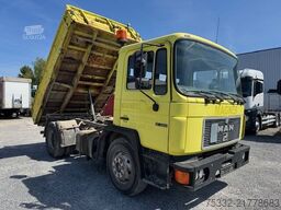 MAN 12.222 Kipper Blatt Meiller 3 Seiten AHK