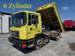 MAN 12.222 Kipper Blatt Meiller 3 Seiten AHK