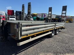 Möslein 13 to Tandem 6,2m Tieflader Rampen