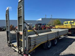 Möslein 13 to Tandem 6,2m Tieflader Rampen